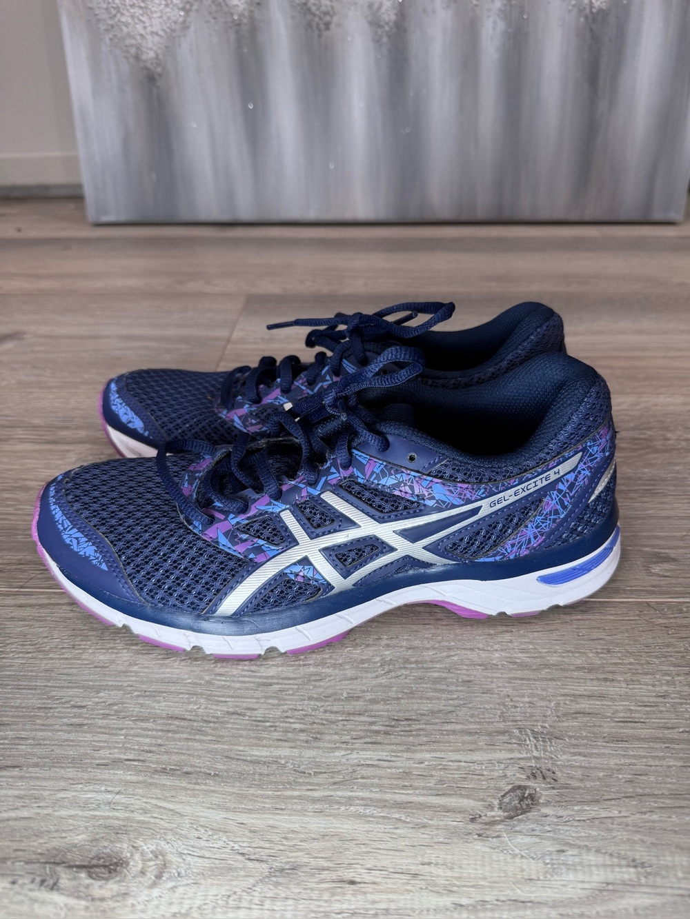 ASICS Women’s Gel Excite Indigo Blue Orchid - Picture 2 of 8